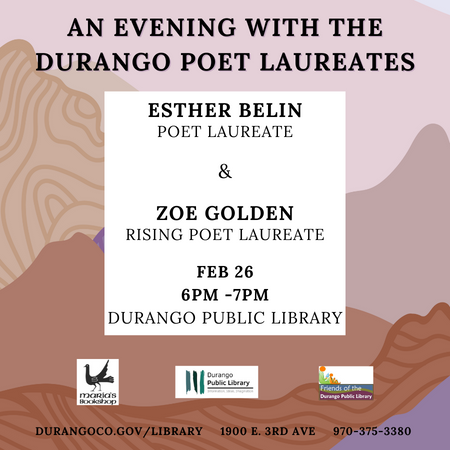 Image for event: Meet the Durango Poet Laureates